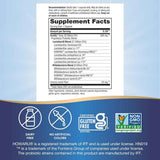 Natures Way Fortify® Probiótico Diario 30 Mil Millones CFU - 30 Cápsulas de Liberación Retardada - Tabla Nutricional - Haz Tu Pedido