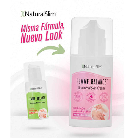 NaturalSlim Femme Balance™ Crema de Progesterona - 96,4 g