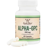 Double Wood Supplements Alpha GPC  300 mg - 60  Cápsulas - Haz Tu Pedido