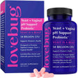 Lovebug Probioticos Equilibrio Vaginal y Control de Levaduras 50 Mil Millones CFU -