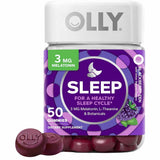 OLLY Soporte para el Sueño - Sabor Cereza Negra - 50 Gomitas - Haz Tu Pedido