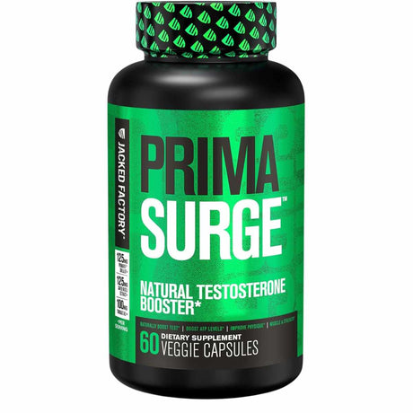 Jacked Factory Potenciador Natural De Testosterona - 60 Cápsulas Vegetales - Haz Tu Pedido
