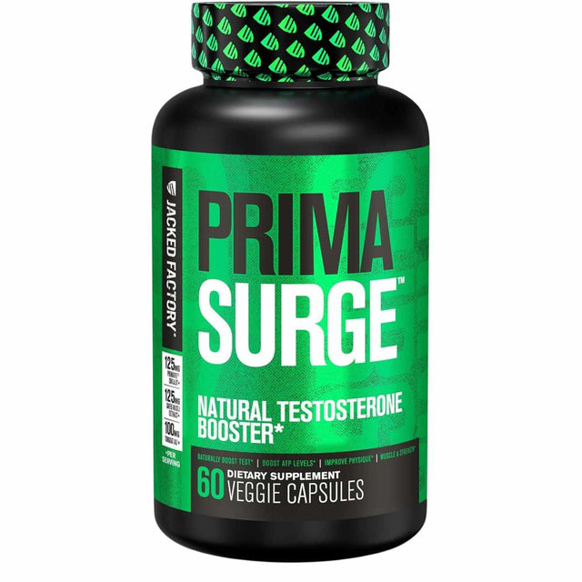 Jacked Factory Potenciador Natural De Testosterona - 60 Cápsulas Vegetales - Haz Tu Pedido