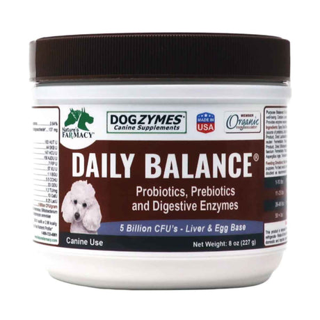 Nature's Farmacy Dogzymes Probiótico Equilibrio Diario para tu Perro - Polvo