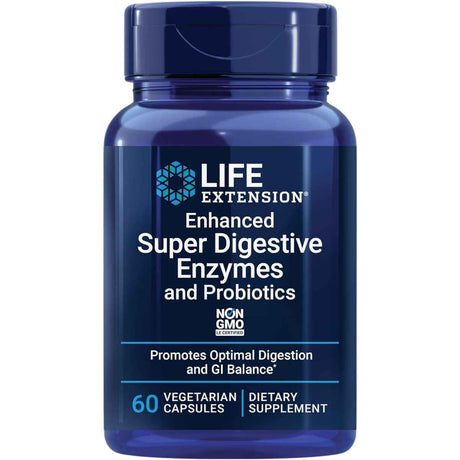 Life Extension Enzimas Digestivas y Probióticos - 60 Cápsulas Vegetales - Haz Tu Pedido