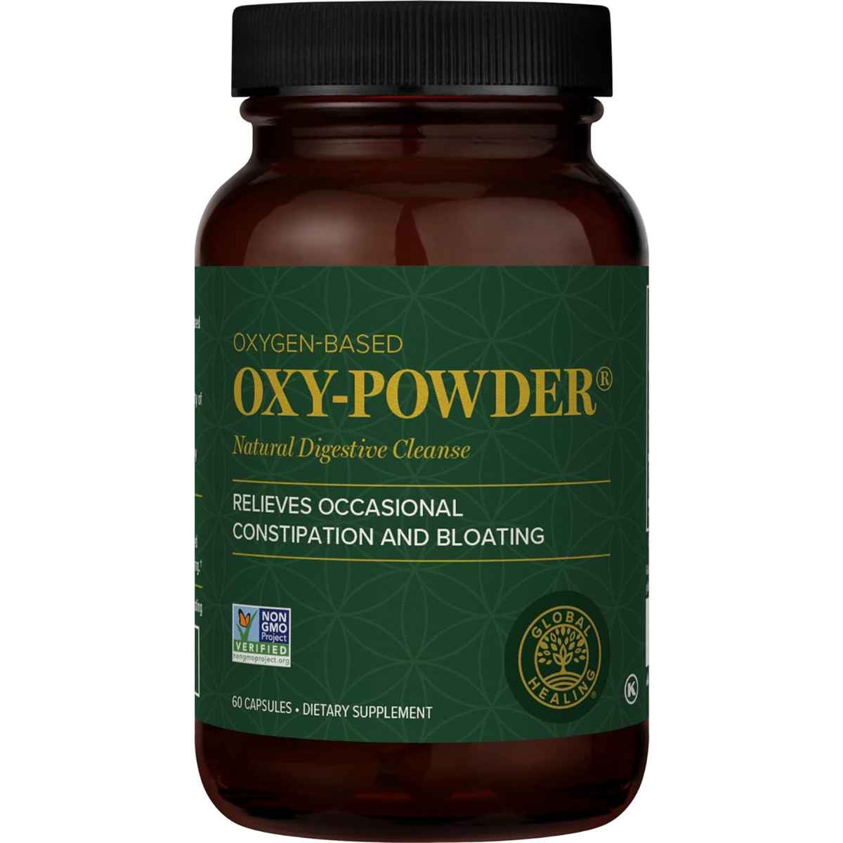 Global Healing  Oxi-Poder: Limpieza y Desintoxicación del Colon - 60 Cápsulas - Haz Tu Pedido