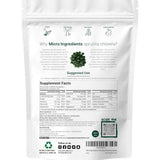 Micro Ingredients Chlorella Espirulina Orgánica - 720 Tabletas - Haz Tu Pedido