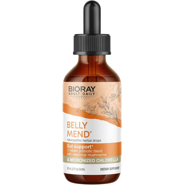 Bioray Belly Mend Mezcla Probiótica con Hongos Medicinales - 60 ml - Haz Tu Pedido