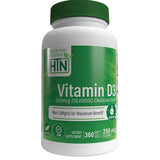 Health Thru Nutrition Vitamina D3 - 10000 IU Para Apoyar El Sistema Inmunológico – 360 Cápsulas Blandas