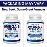 Omega 3 con DHA - 120 Cápsulas Blandas - Haz Tu Pedido