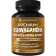 NUTRAHERBALS Ashwagandha with Black Pepper - 120 Cápsulas - Haz Tu Pedido