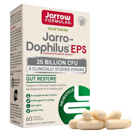 Jarrow Formulas Dophilus® EPS Probiótico 25 Mil Millones CFU - 60 Cápsulas Vegetales - Haz Tu Pedido