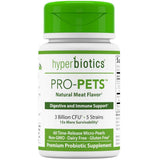 Hyperbiotics PRO-PETS Probiótico Para Perros y Gatos Soporte Digestivo e Inmunitario 3 Mil Millones CFU - 60 Microperlas de Liberación Prolongada - Haz Tu Pedido