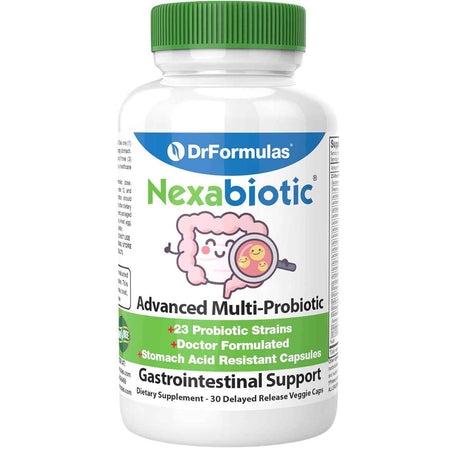 DrFormulas Nexabiotic Multi Probiótico - 30 Cápsulas de Liberación Retardada - Haz Tu Pedido