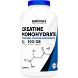Nutricost Monohidrato de creatina 3 g - 500 Cápsulas - Haz Tu Pedido