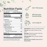 Micro Ingredients Polvo de Chlorella Orgánica - 283 g - Tabla Nutricional - Haz Tu Pedido
