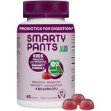 SmartyPants Inmunidad Prebiótica Y Probiótica Para Niños 4 Mil Millones CFU - Sabor Uva - 60 Gomitas - Haz Tu Pedido