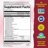 Garden of Life Dr. Formulated  Probióticos Refrescantes Para El Tracto Urinario 50 Mil Millones CFU - 60 Cápsulas Vegetarianas - Tabla Nutricional - Haz Tu Pedido
