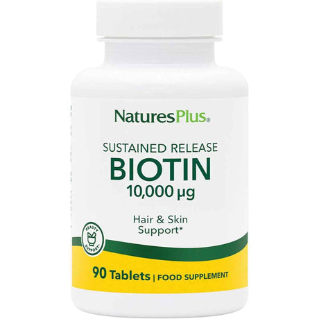 Natures Plus Biotina 10000 Mcg - 90 Tabletas