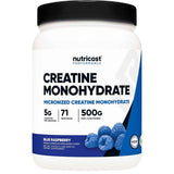 Nutricost Monohidrato de Creatina 5 g - Sabor Frambuesas Azules - 500 g - Haz Tu Pedido