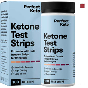 Perfect Keto Tiras de Prueba de Cetonas en Orina - 100 Tiras - Haz Tu Pedido
