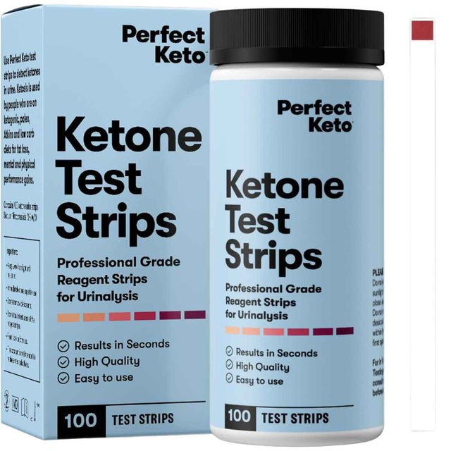 Perfect Keto Tiras de Prueba de Cetonas en Orina - 100 Tiras - Haz Tu Pedido