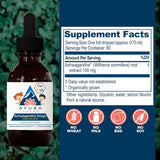 Ayush Herbs Ashwagandha For Kids - 60 ml - Tabla Nutricional - Haz Tu Pedido