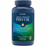 GNC Aceite De Pescado Triple Fuerza - 120 Cápsulas Blandas - Haz Tu Pedido