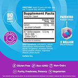 Schiff Digestive Advantage® Probiótico Diario 4 en 1 - 80 Cápsulas - Tabla Nutricional - Haz Tu Pedido