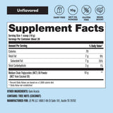 Perfect Keto MCT Oil Powder - 30 Servicios - Tabla Nutricional - Haz Tu Pedido