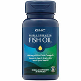 GNC Aceite De Pescado Triple Fuerza - 30 Cápsulas Blandas - Haz Tu Pedido