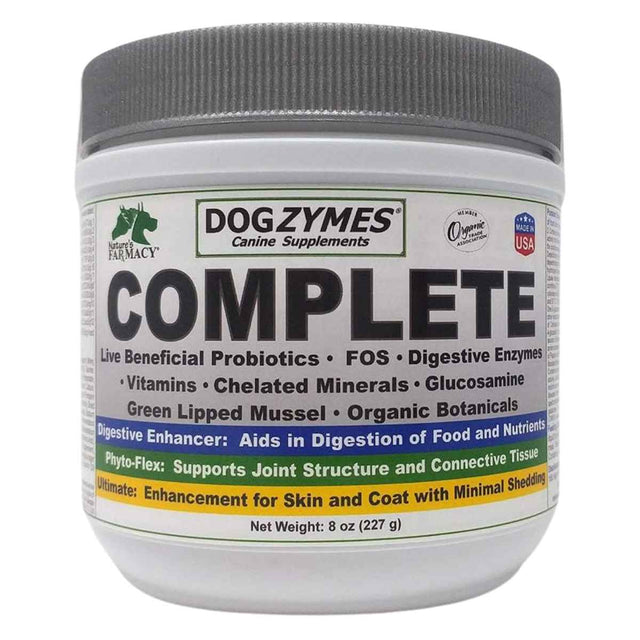 Nature's Farmacy Dogzymes Probióticos Completos para Caninos - 227 g - Haz Tu Pedido