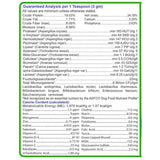 Nature's Farmacy Dogzymes Probióticos Completos para Caninos - 227 g - Tabla Nutricional - Haz Tu Pedido