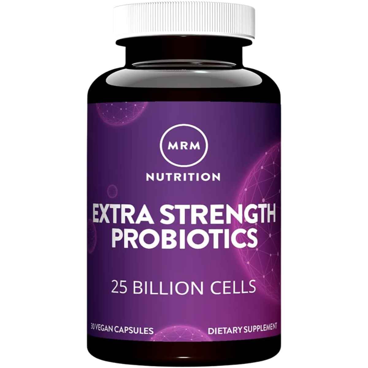 MRM Nutrition  Probiótico Extra Potente 25 Mil Millones CFU - 30 Cápsulas Veganas - Haz Tu Pedido