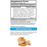 DrFormulas Nexabiotic Probióticos Para Gatos 17 Mil Millones CFU - 30 Cápsulas de Liberación Retardada - Tabla Nutricional - Haz Tu Pedido