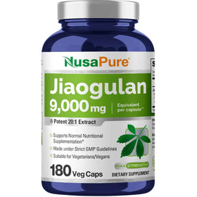 Jiaogulan 9000 mg - 180 Cápsulas Veganas - Haz Tu Pedido