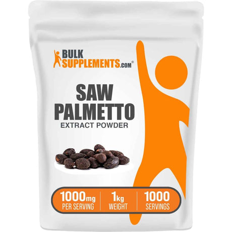 BulkSupplements Saw Palmetto 1000 mg - Polvo
