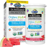 Garden of Life Probióticos Orgánicos Para Niños 5 Mil Millones - Sabor Sandía - 30 Tabletas Masticable - Haz Tu Pedido