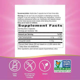  Natures Way Semillas de Fenogreco - 320 Cápsulas Veganas - Tabla Nutricional - Haz Tu Pedido 