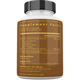 Ancestral Supplements  Cartílago Traqueal Bovina para Articulaciones 500 mg - 180 Cápsulas - Tabla Nutricional - Haz Tu Pedido