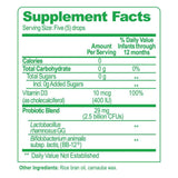 Culturelle Probiótico con Vitamina D para Apoyo Inmunológico y Digestivo de Bebés - 9 ml - Tabla Nutricional - Haz Tu Pedido