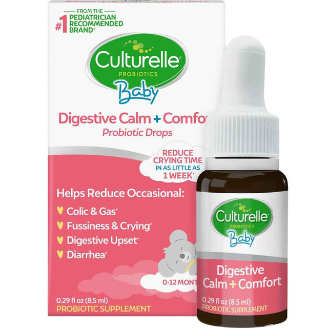 Culturelle Probiótico Calma Digestiva y Confort para Bebés - Sabor Manzanilla - 8,5 ml - Haz Tu Pedido