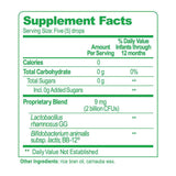 Culturelle Probiótico Calma Digestiva y Confort para Bebés - Sabor Manzanilla - 8,5 ml - Tabla Nutricional - Haz Tu Pedido