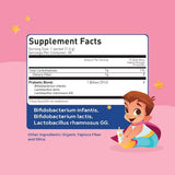Lovebug Probiotics Digestión Suave para Bebés 1 Mil Millones CFU - 30 Tubitos - Tabla Nutricional - Haz Tu Pedido