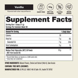 Perfect Keto MCT Oil Powder - 30 Servicios - Tabla Nutricional - Haz Tu Pedido