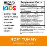 Bioray Mezcla de Probióticos de 11 Cepas: Mejora del Habla y la Comunicación - Sabor Frambuesa - 118 ml - Tabla Nutricional - Haz Tu Pedido