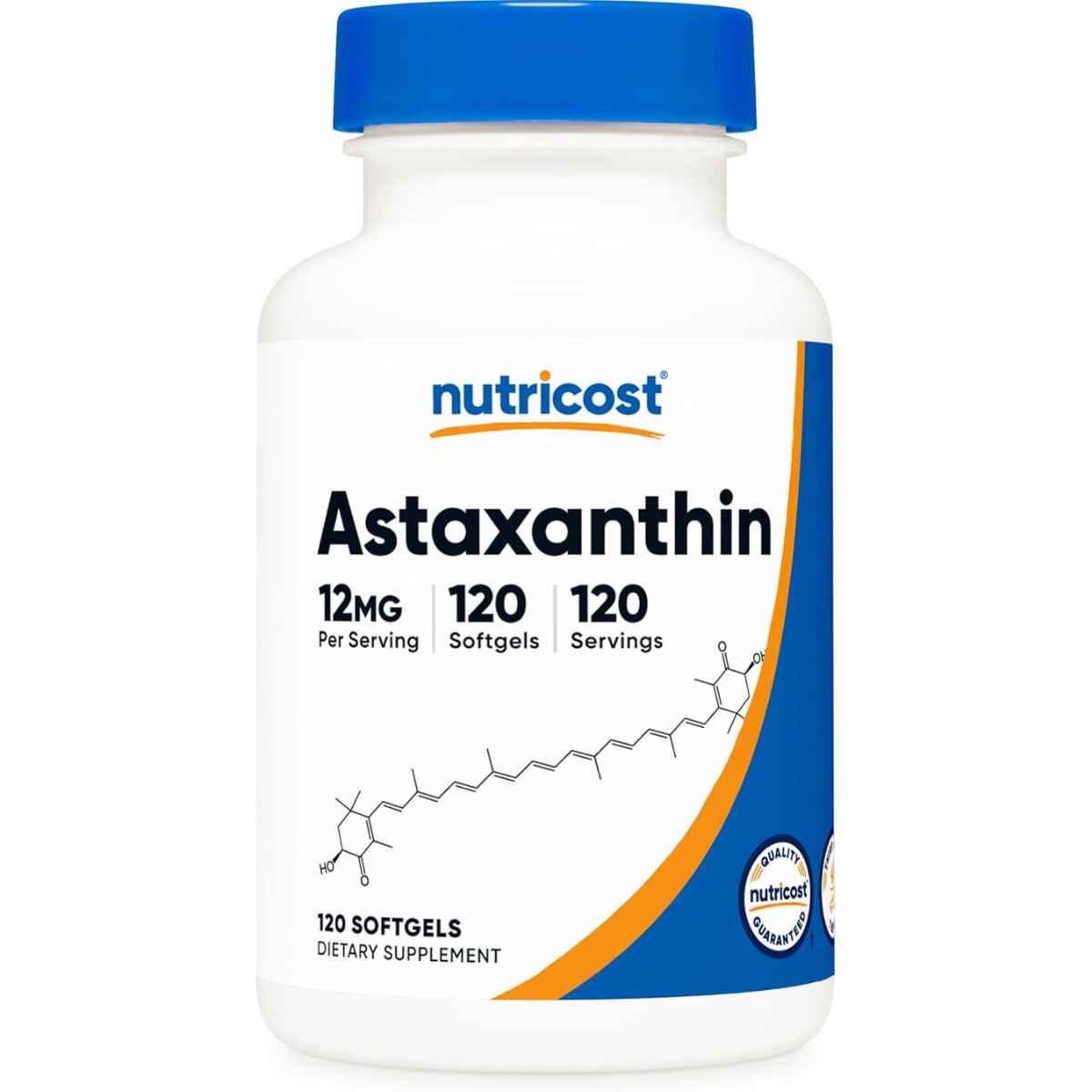 Nutricost - Astaxantina (12 mg - Cápsulas Blandas)