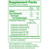 Culturelle Probiotico Diario para Mujeres con 4 Beneficios en 1 - 30 Cápsulas Vegetarianas - Tabla Nutricional - Haz Tu Pedido