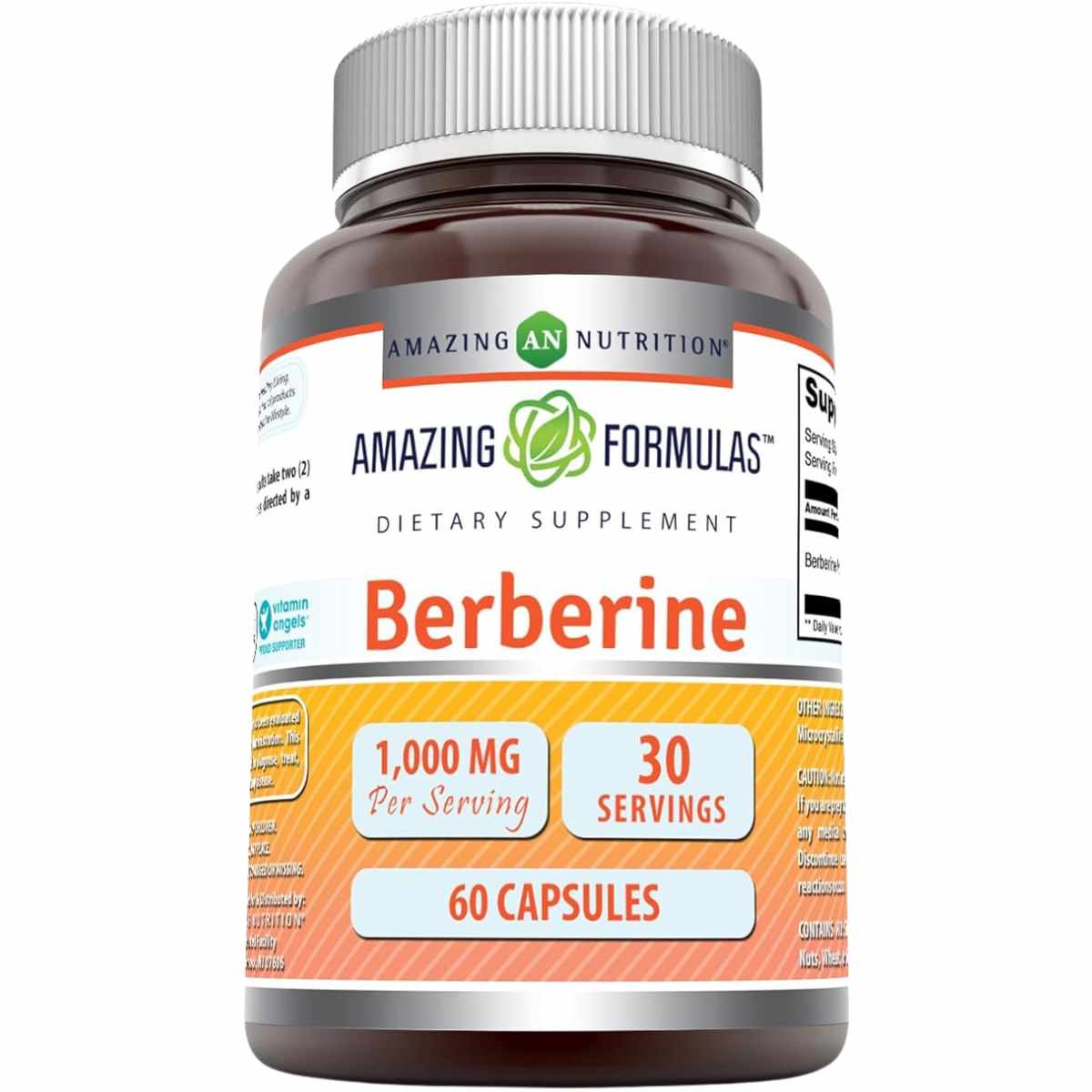 Amazing Nutrition Berberina  1000 mg - 60 Cápsulas - Haz Tu Pedido