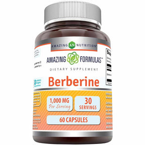 Amazing Nutrition Berberina  1000 mg - 60 Cápsulas - Haz Tu Pedido